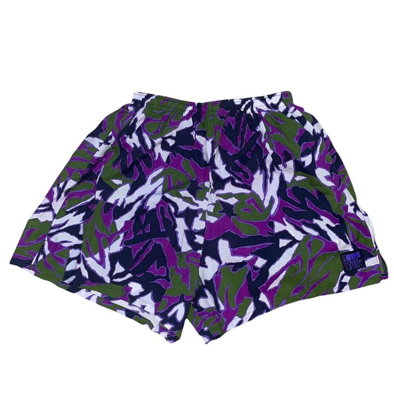 Nike purple best sale camo shorts