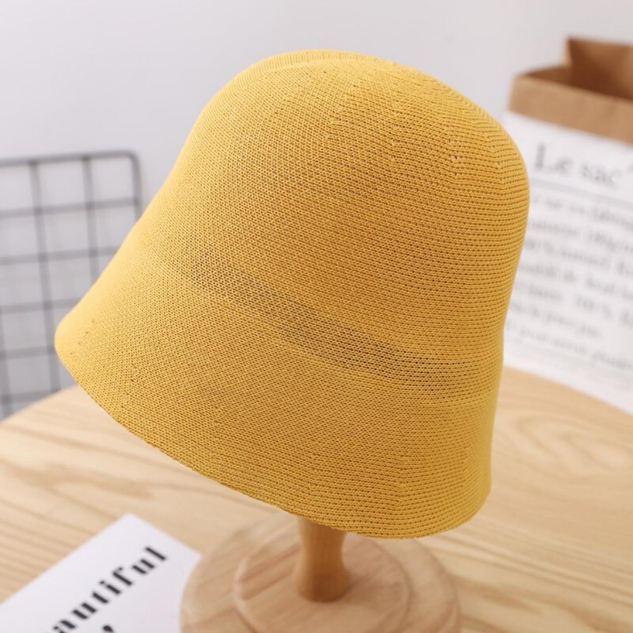 Bucket hat for women sun protection hat beach linen... Depop