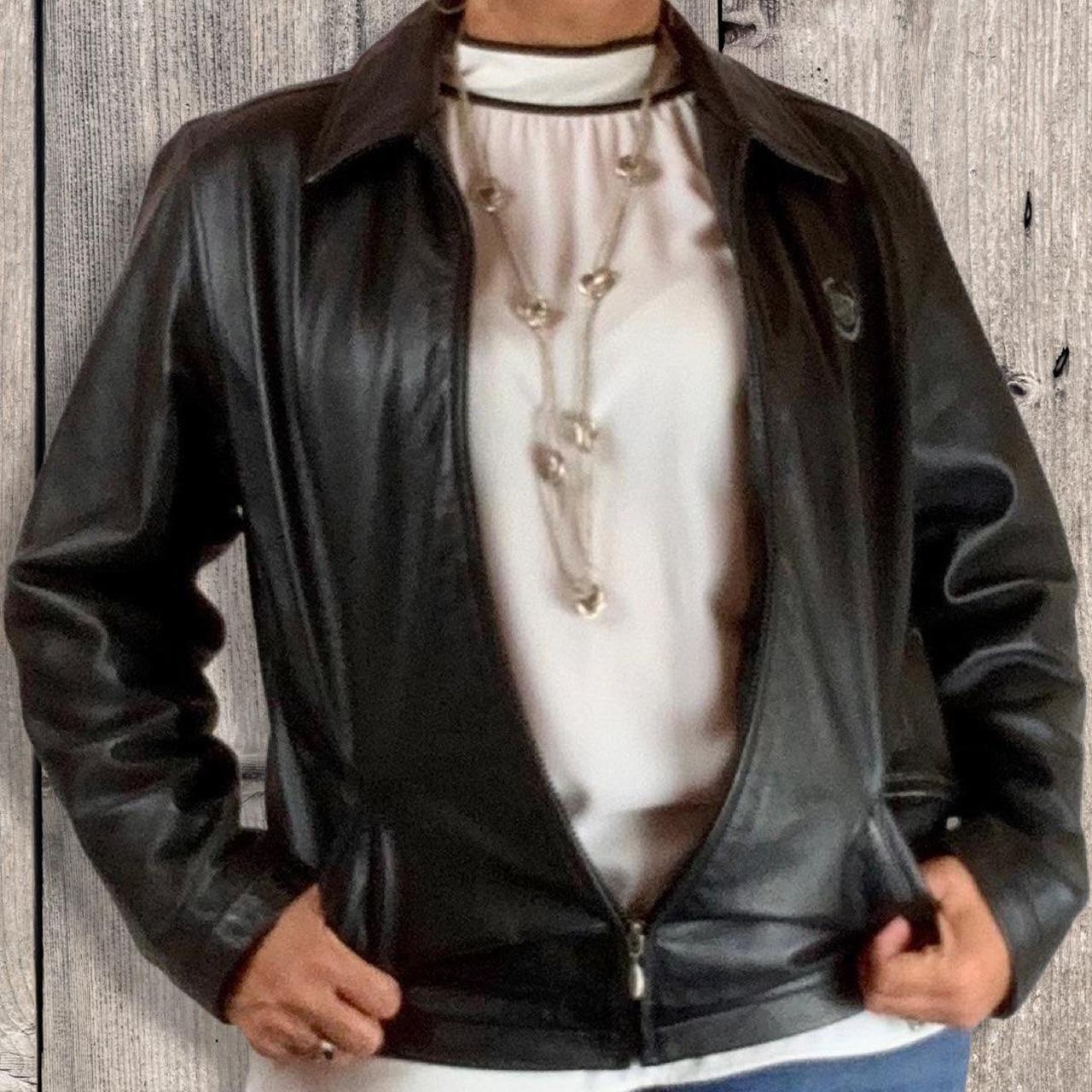 cadillac leather jacket