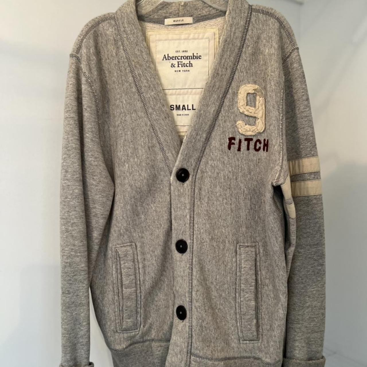 Abercrombie & Fitch Men's Cardigan Depop