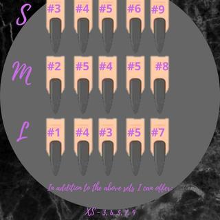 Purple Witch Gothic Halloween Press on Nails 