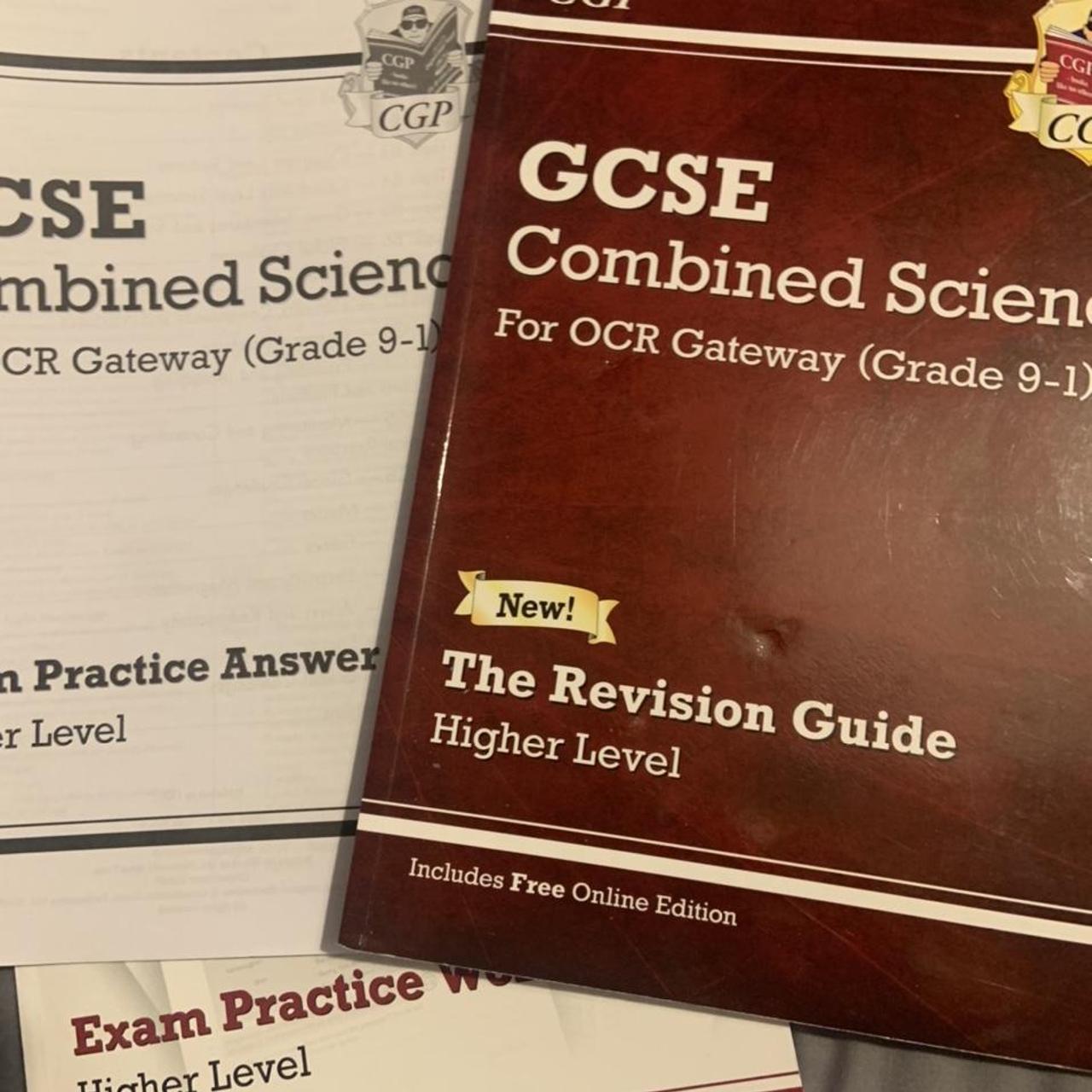 GCSE combined science revision guide and practice... - Depop