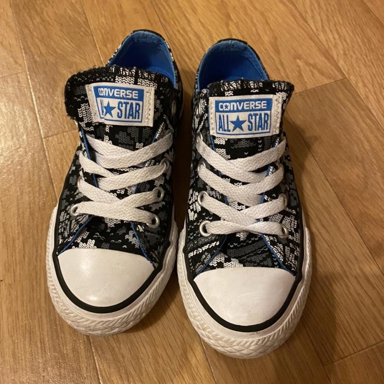 Kids converse all stars size 11.5, excellent... - Depop