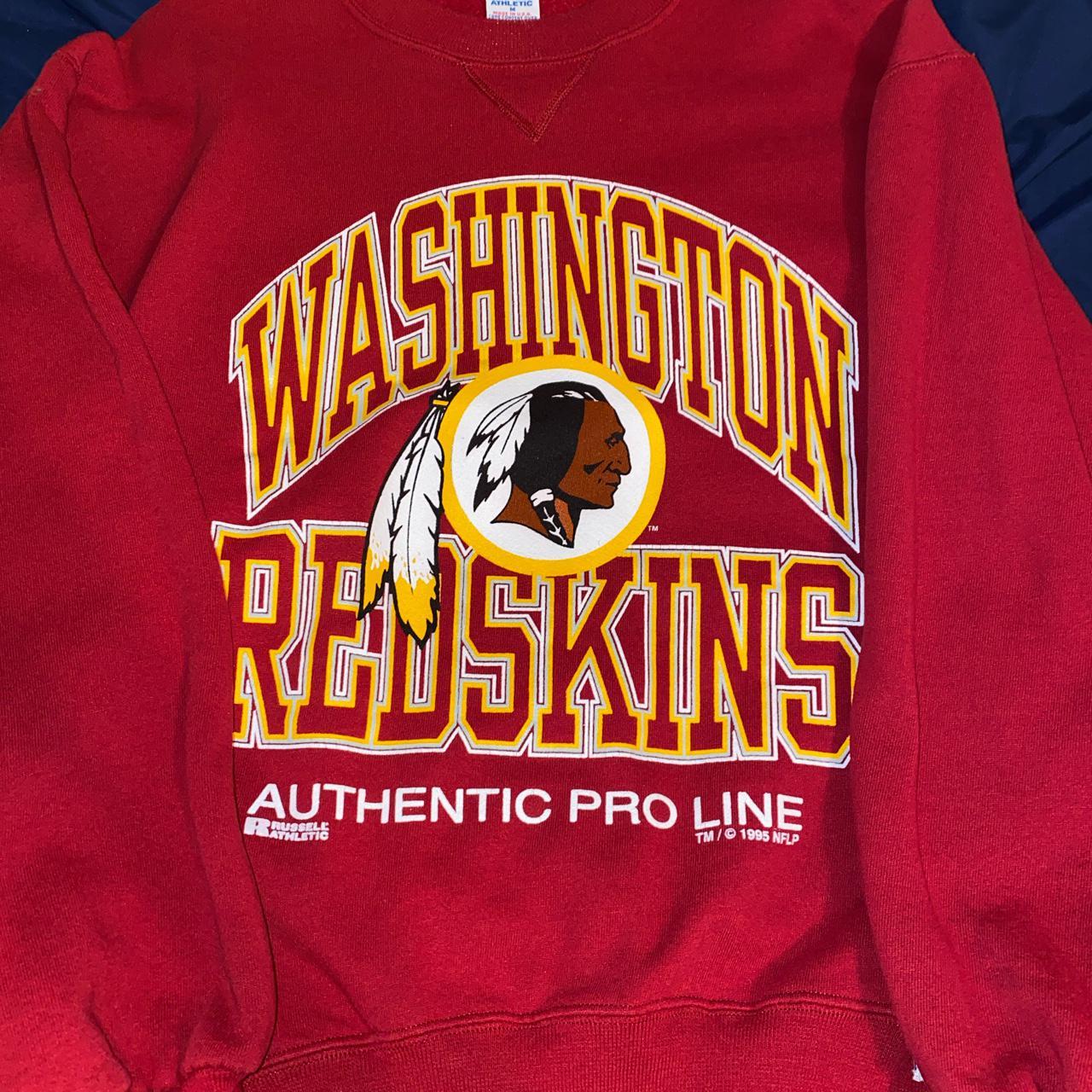 vintage washington redskins sweatshirt