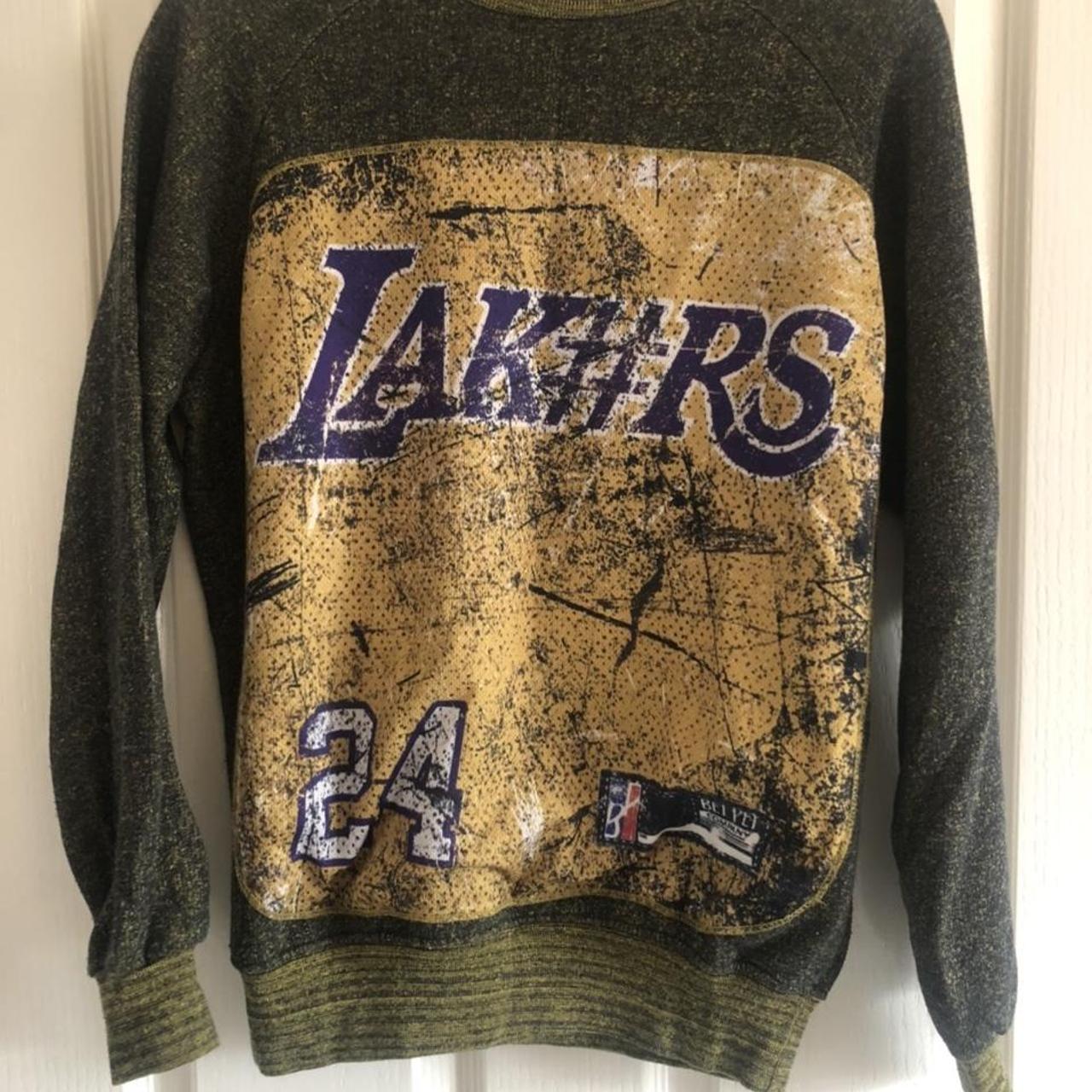 Vintage NBA Lakers sweatshirt, rare Black Mamba - Depop