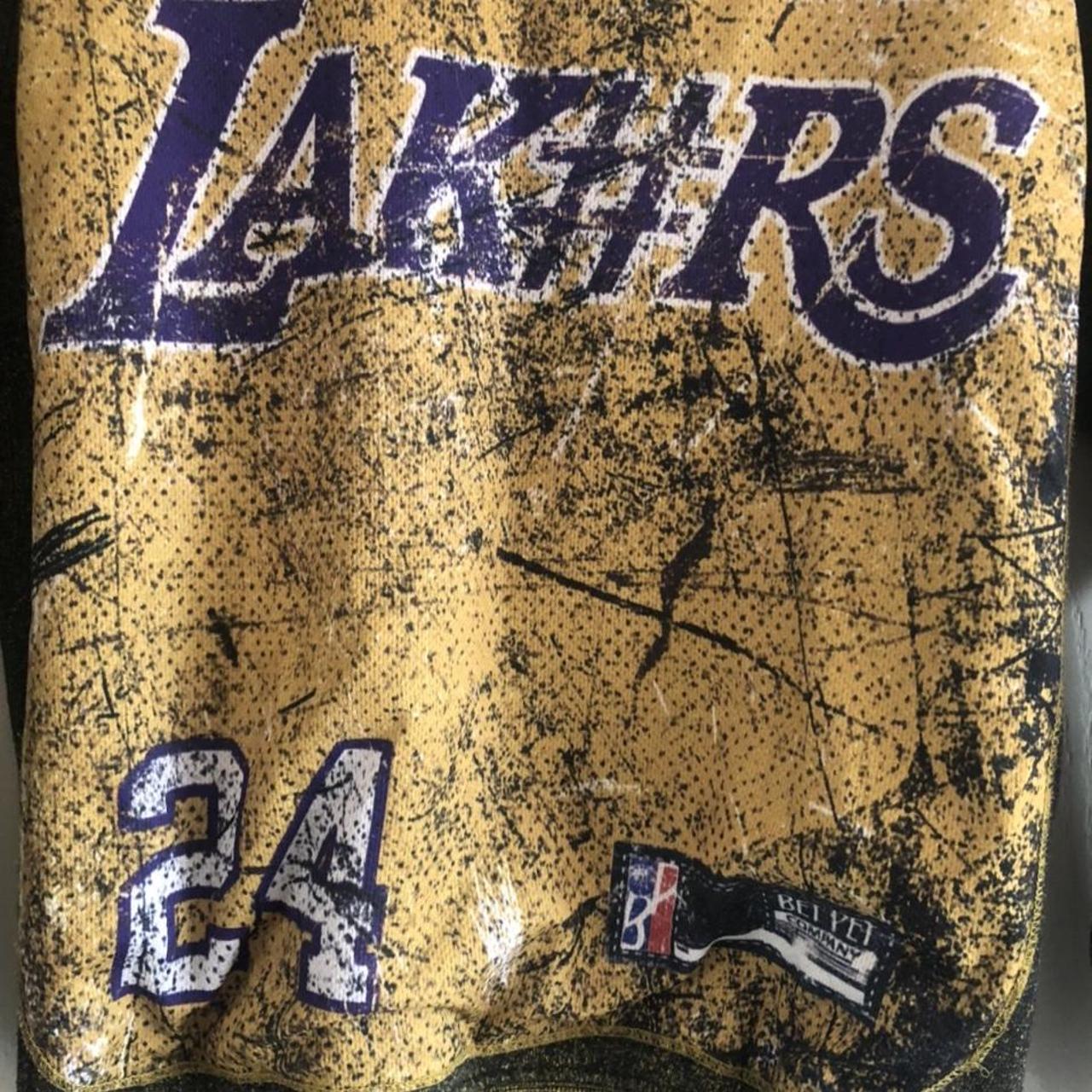 Vintage NBA Lakers sweatshirt, rare Black Mamba - Depop