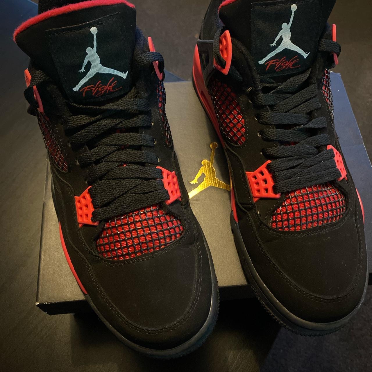 jordan4s red