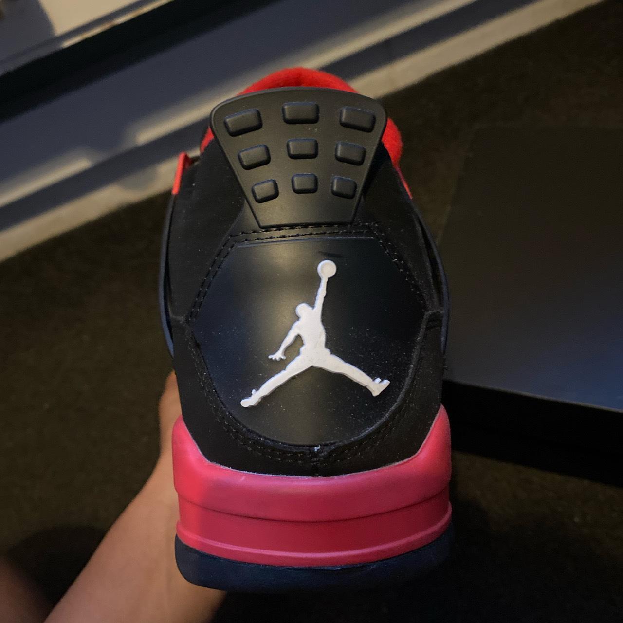 jordan red 4's