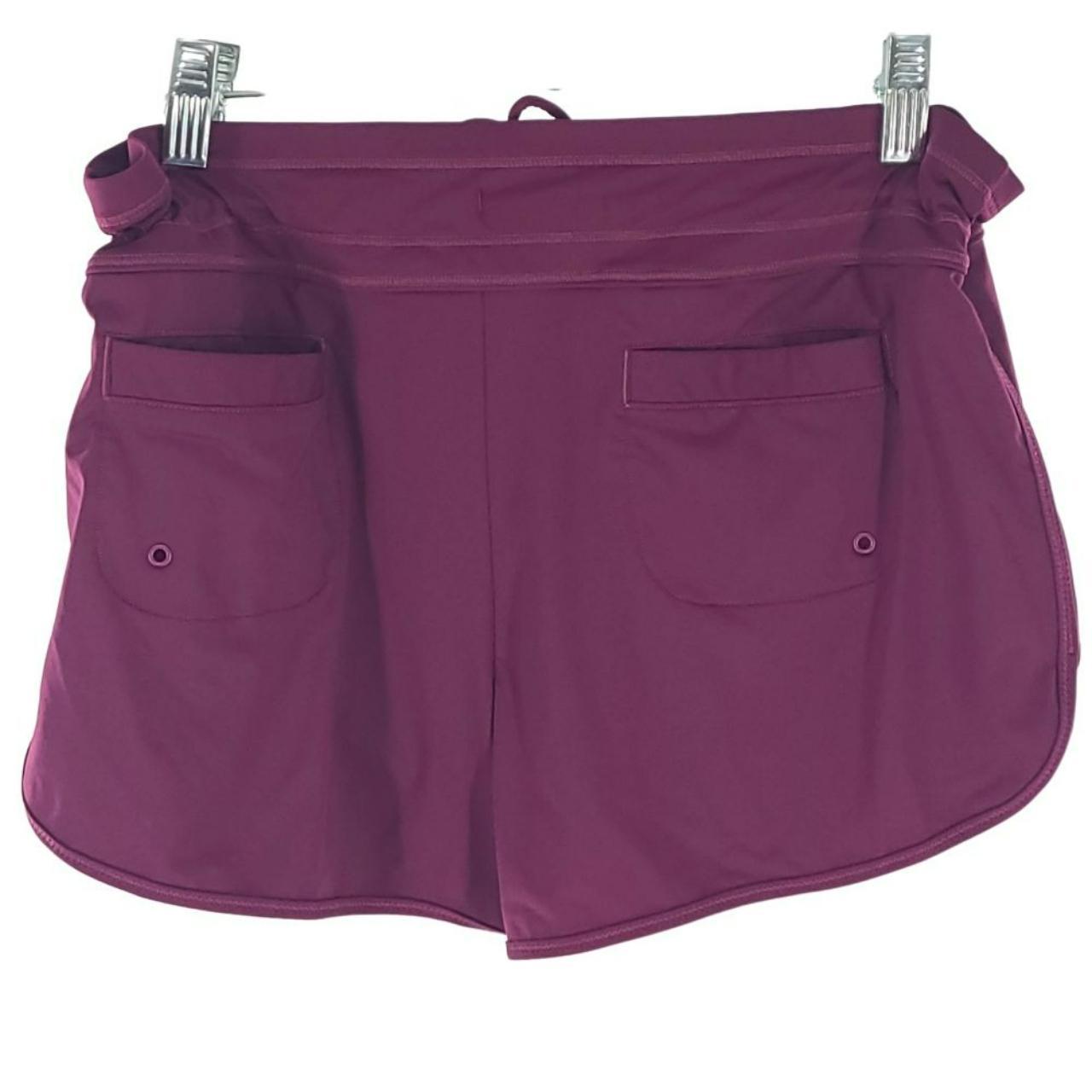 Athleta Women's Athletic Swim Shorts Mid Rise... Depop