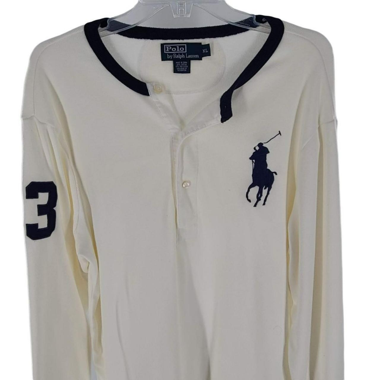 Polo By Ralph Lauren Women's Long Sleeve Front 3... Depop