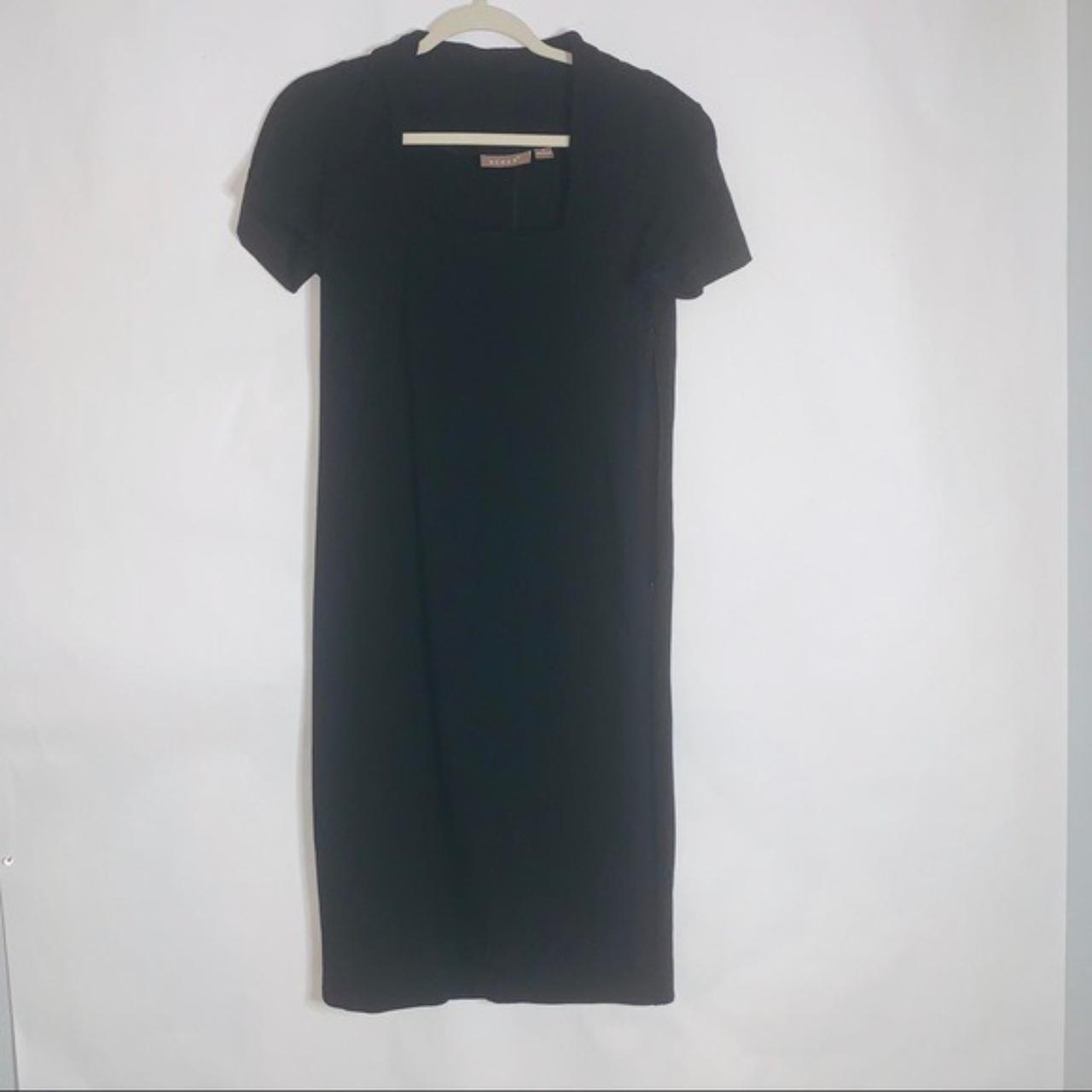 NWT J Jill Womens Dark Charcoal Wrap Dress Medium - Depop