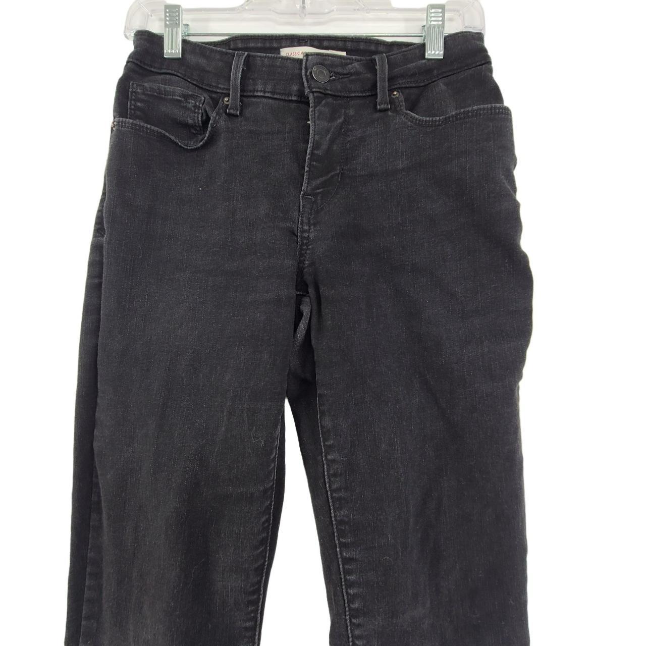 classic mid rise skinny jeans