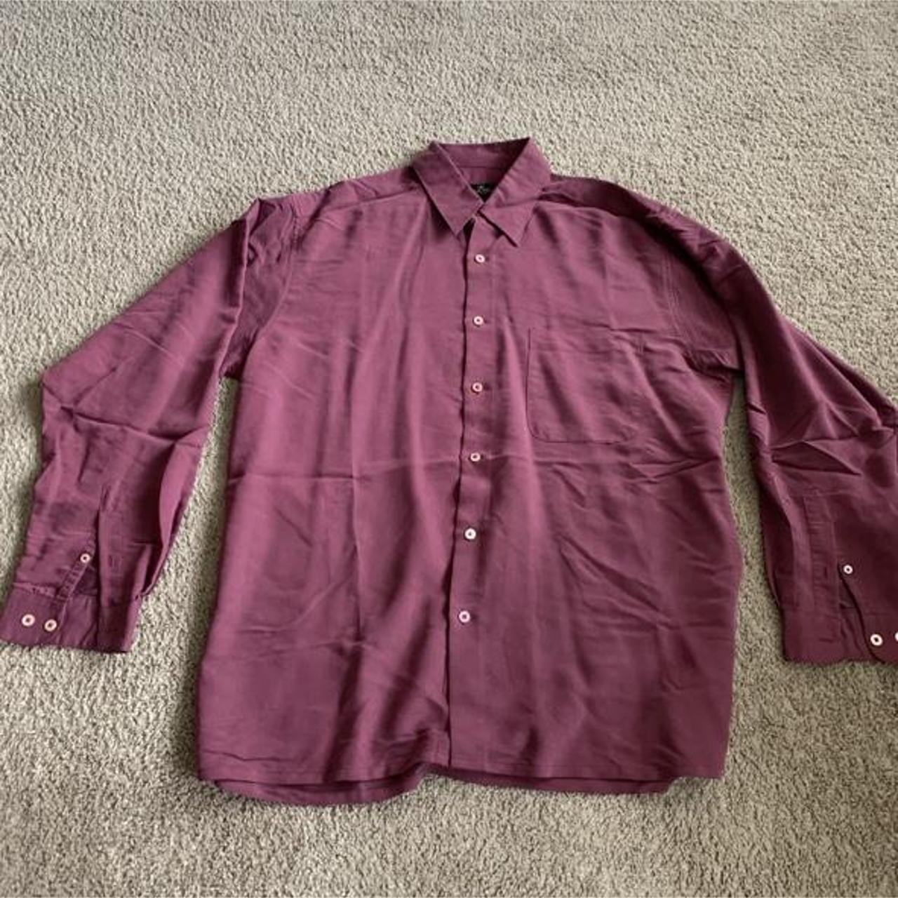 Bugatchi Uomo Button Down Shirt Size - Medium... - Depop