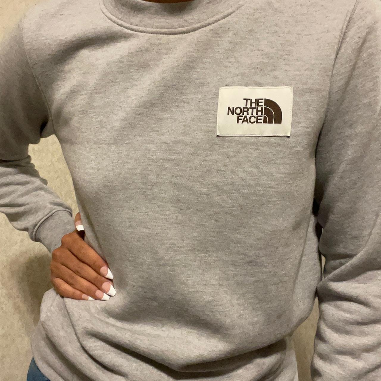 North face women's hot sale crew neck sweatshirt