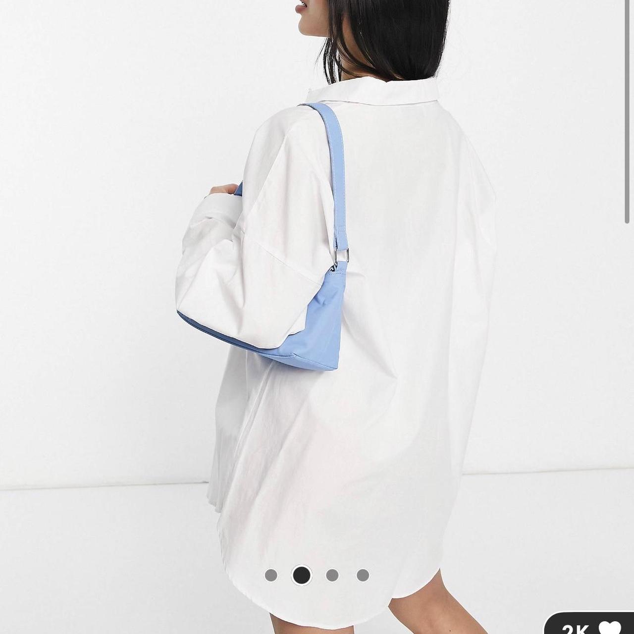 Oversized shirt dress. too big on me but i didn’t... Depop