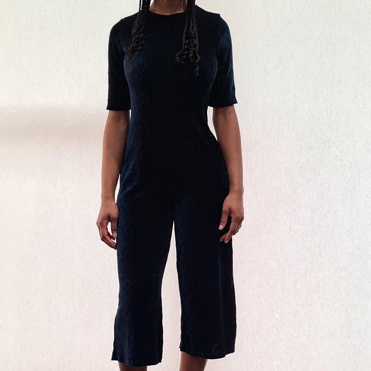 Bershka velvet jumpsuit online