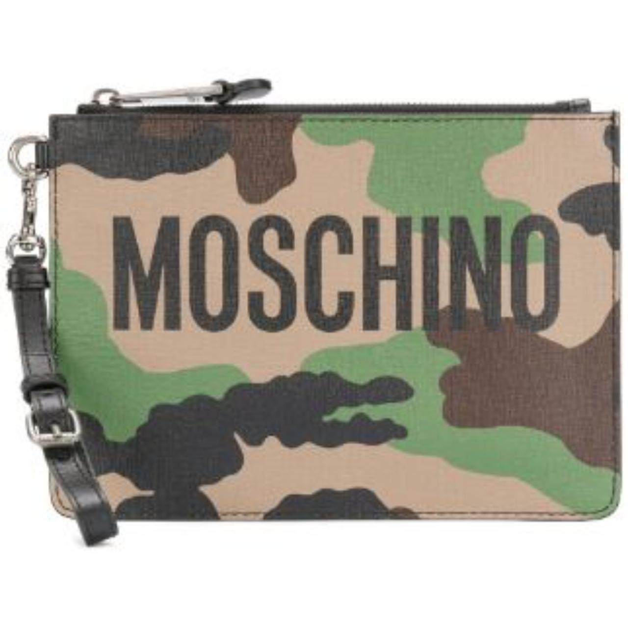 Moschino Camouflage clutch bag Original Price