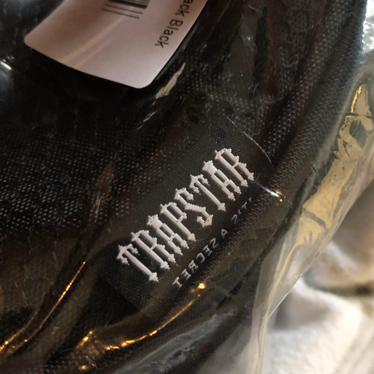 Fresh black Irongate Trapstar pouch with white... Depop