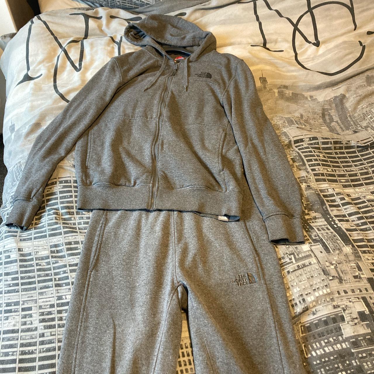 The North Face full Tracksuit (Top is Men's size... - Depop