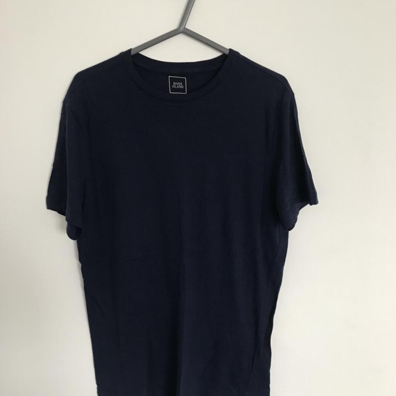 river island mens longline tshirt Depop