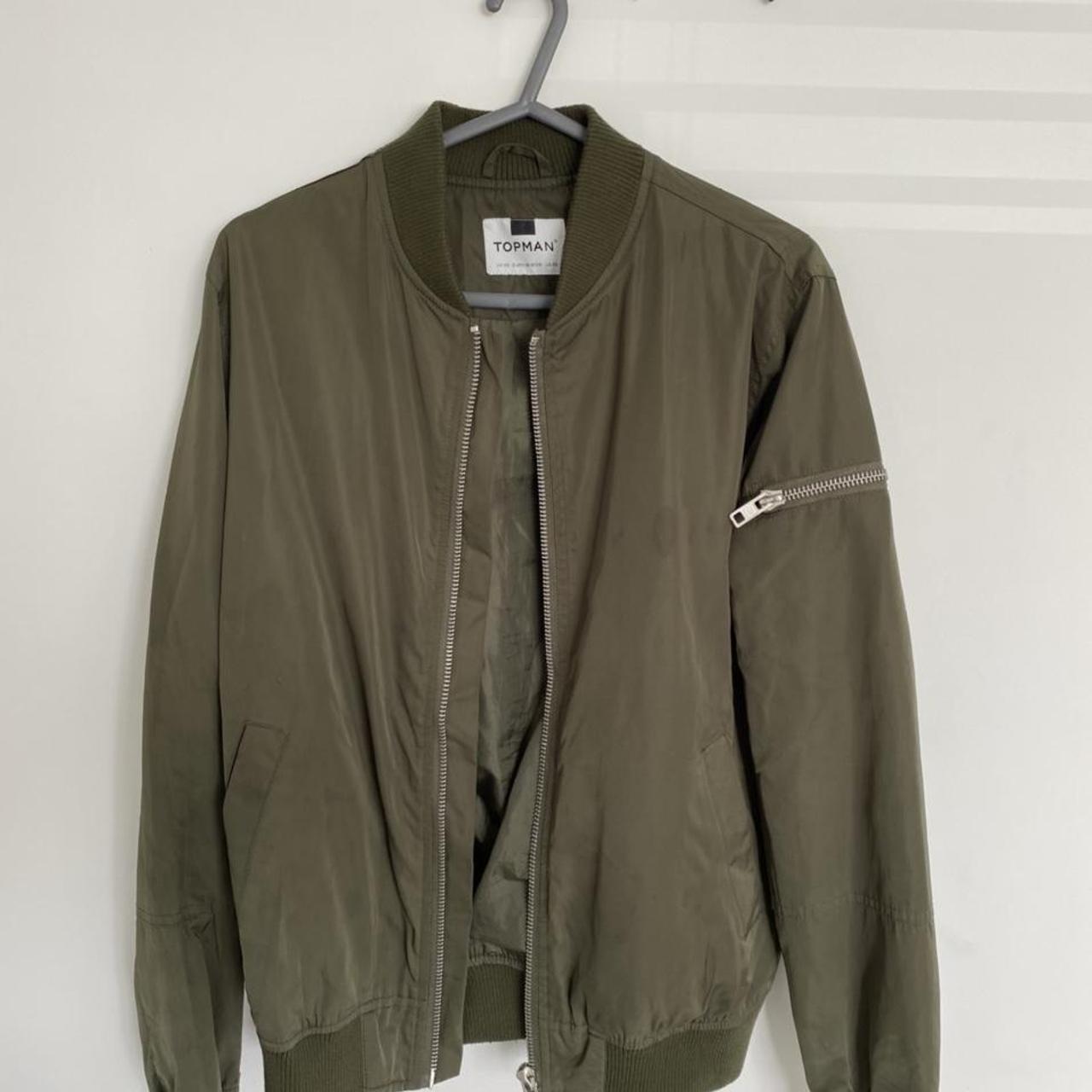 topman men’s bomber jacket - Depop