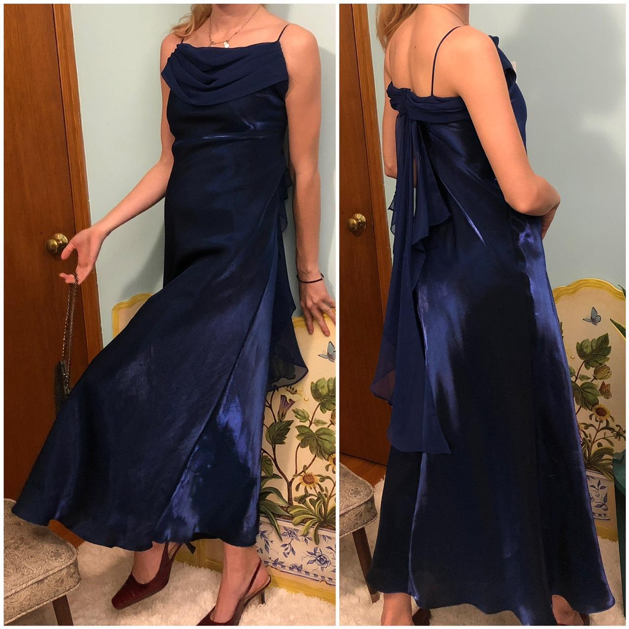 Product Image 2 - Vintage Aspeed Navy Evening Gown