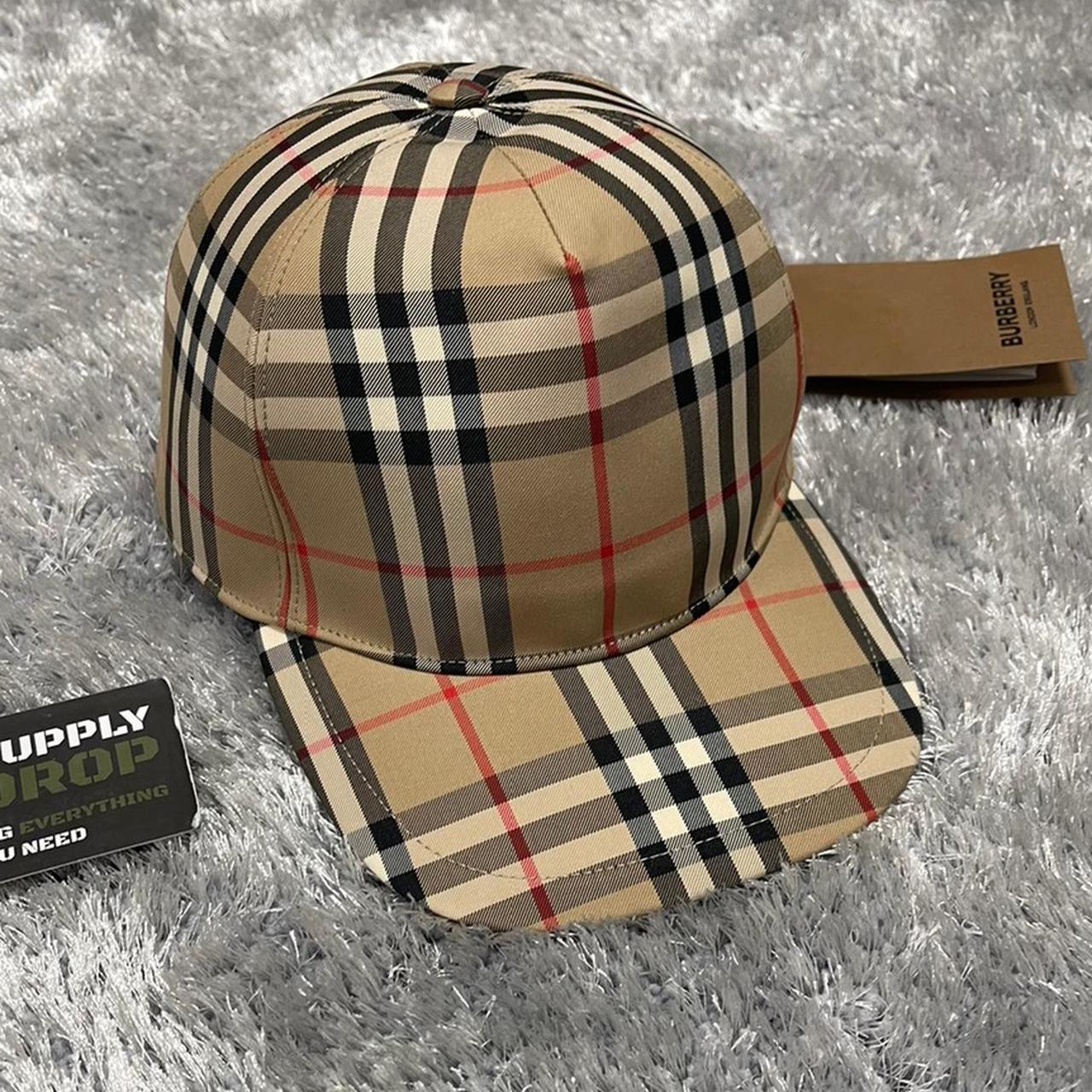 Burberry Vintage Check Baseball Cap L 5 in Depop