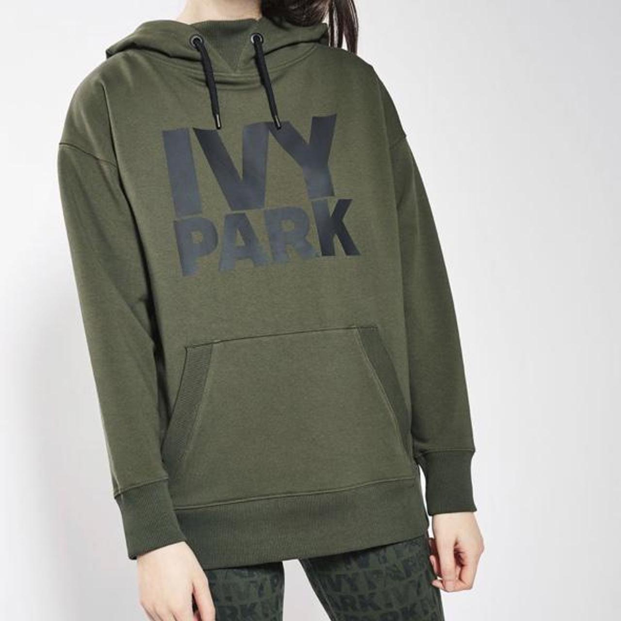 Ivy park sales khaki hoodie