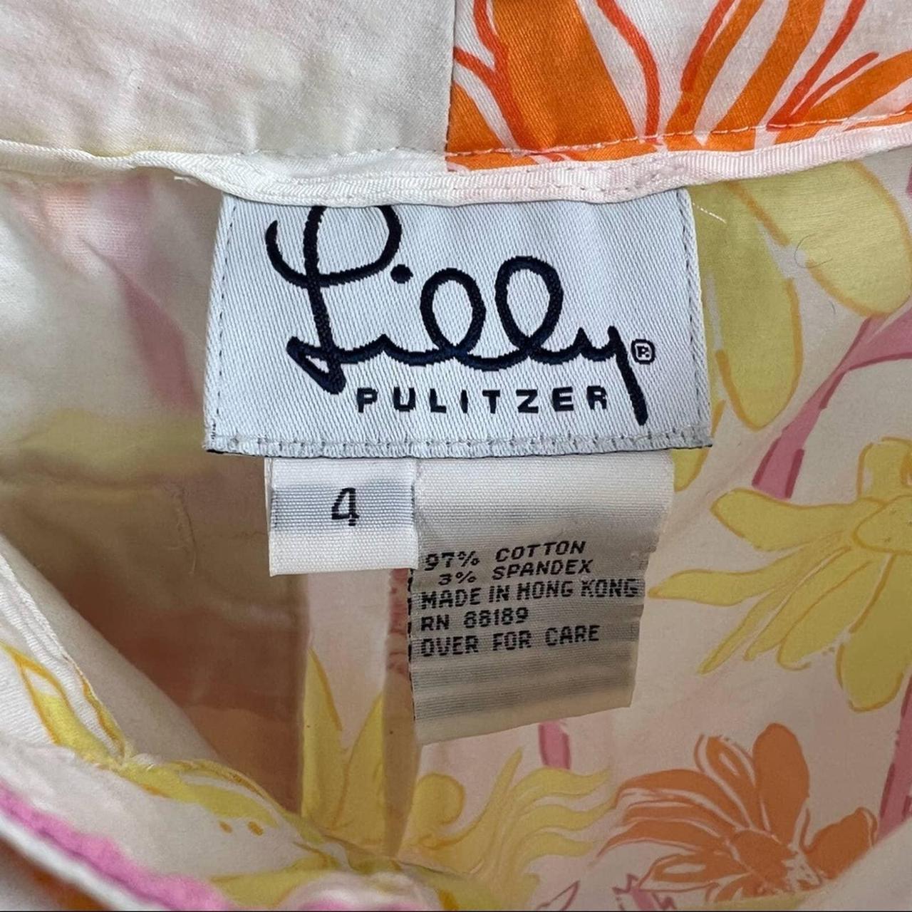 Lilly Pulitzer Women's Orange and Pink Trousers (2)