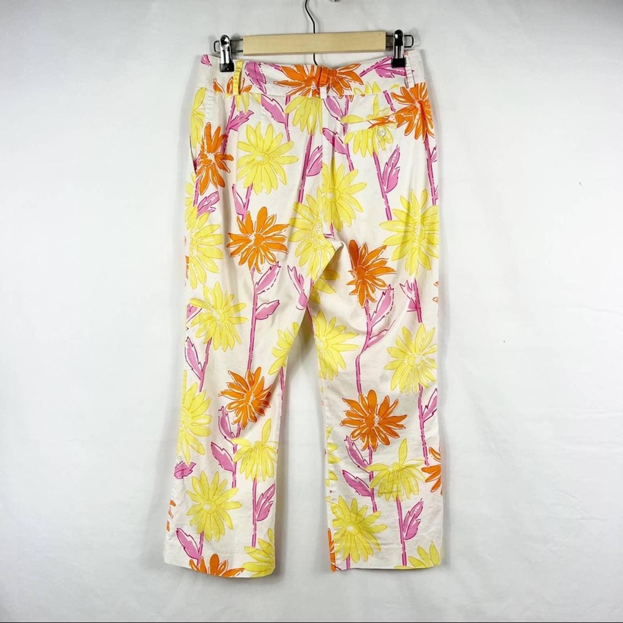 Lilly Pulitzer Women's Orange and Pink Trousers (4)