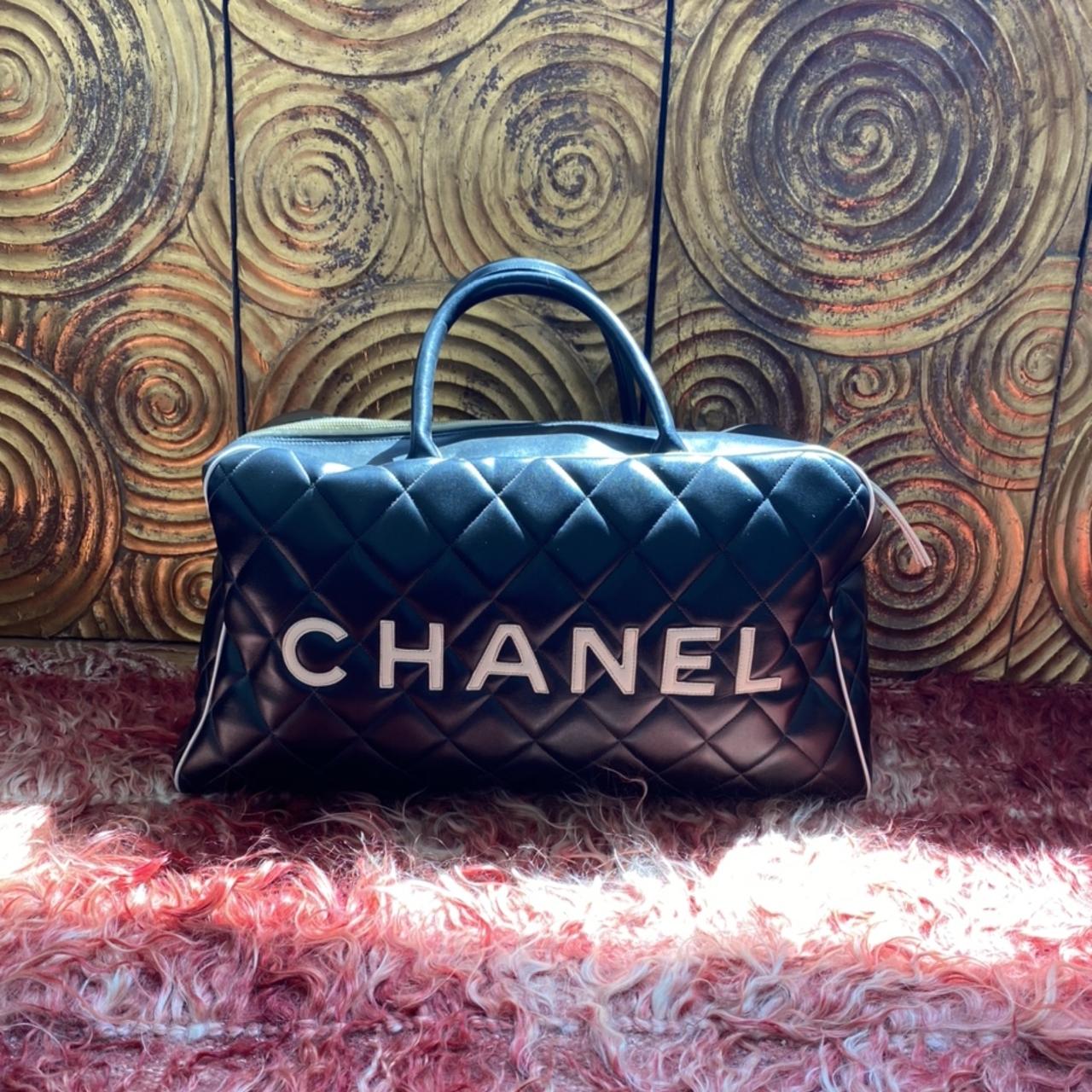 ◾️ C H A N E L Iconic Chanel vintage XXL Boston bag, - Depop
