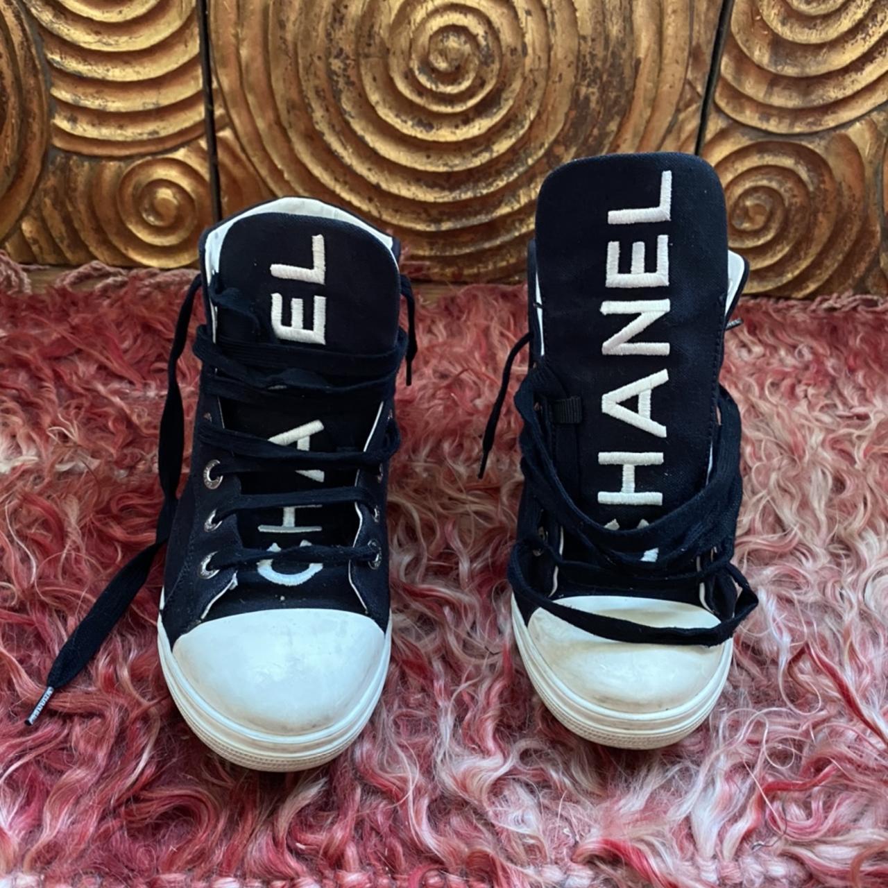 Chanel hotsell shoes basket