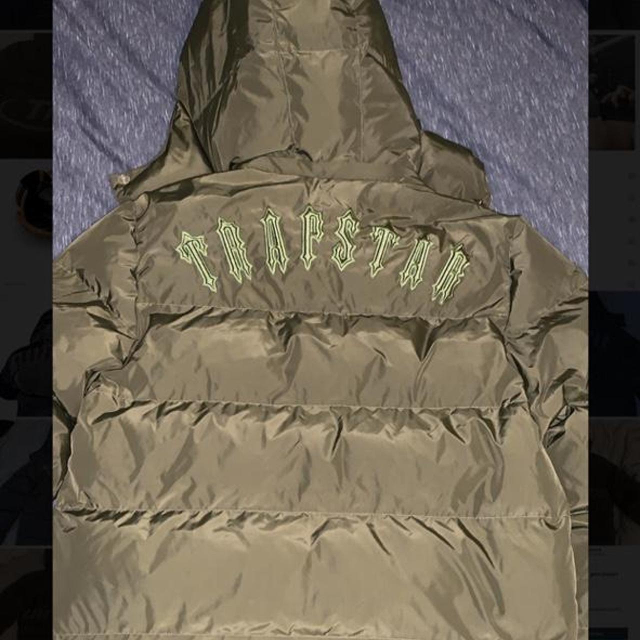 Trapstar Men's Khaki Jacket Depop