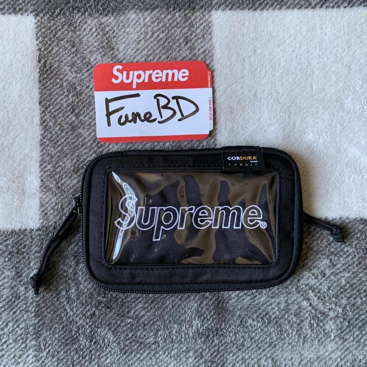 Authentic Supreme Zip Pouch