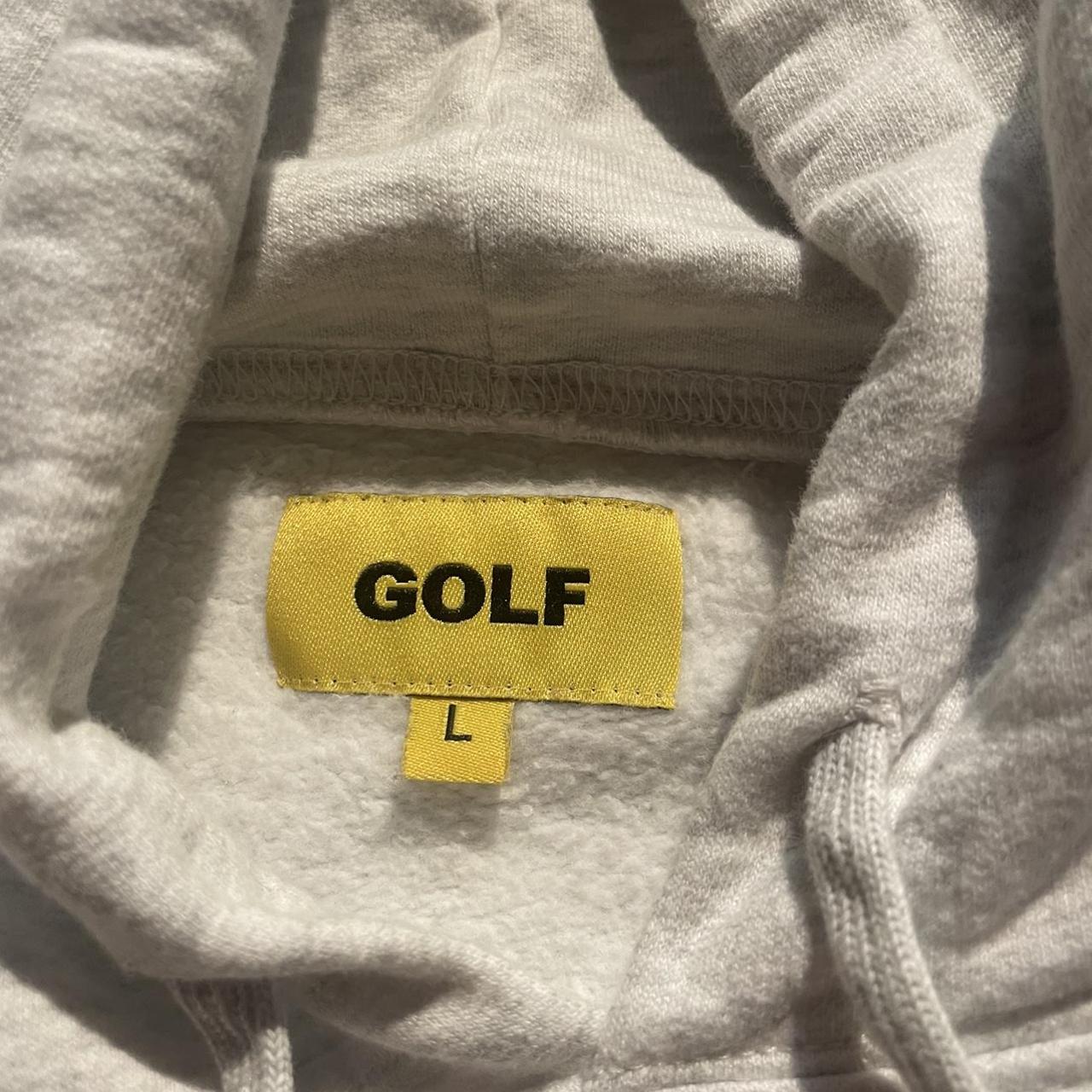 Golf Wang Green And Grey Hoodie With Embroidered... - Depop