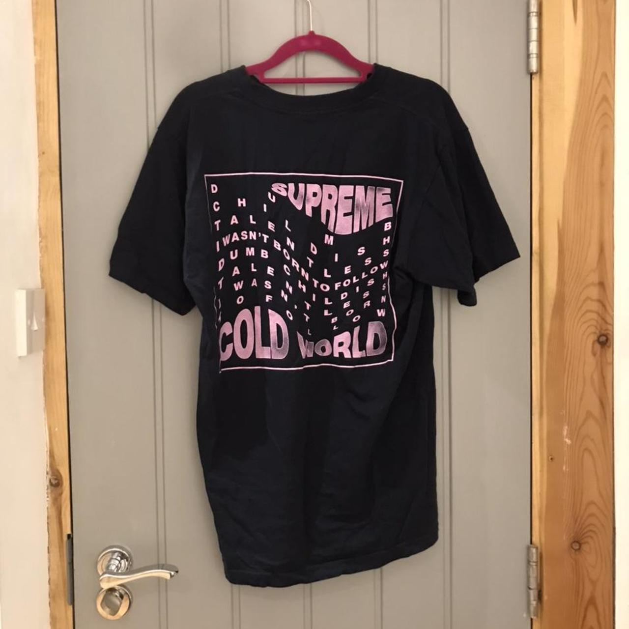 supreme cold world tee