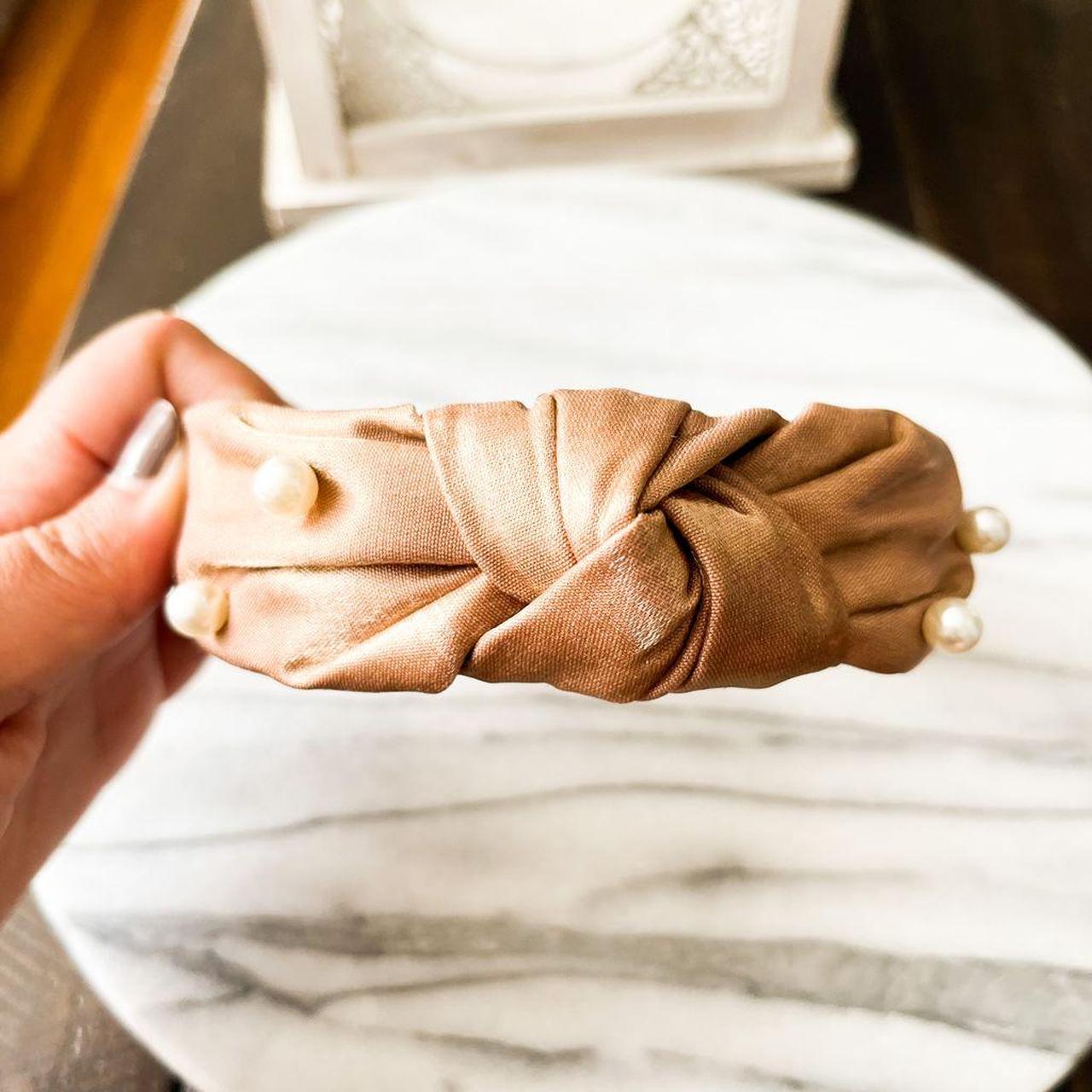 Ava & Aiden Rose Pink Pearl Headband NEW WITHOUT... Depop