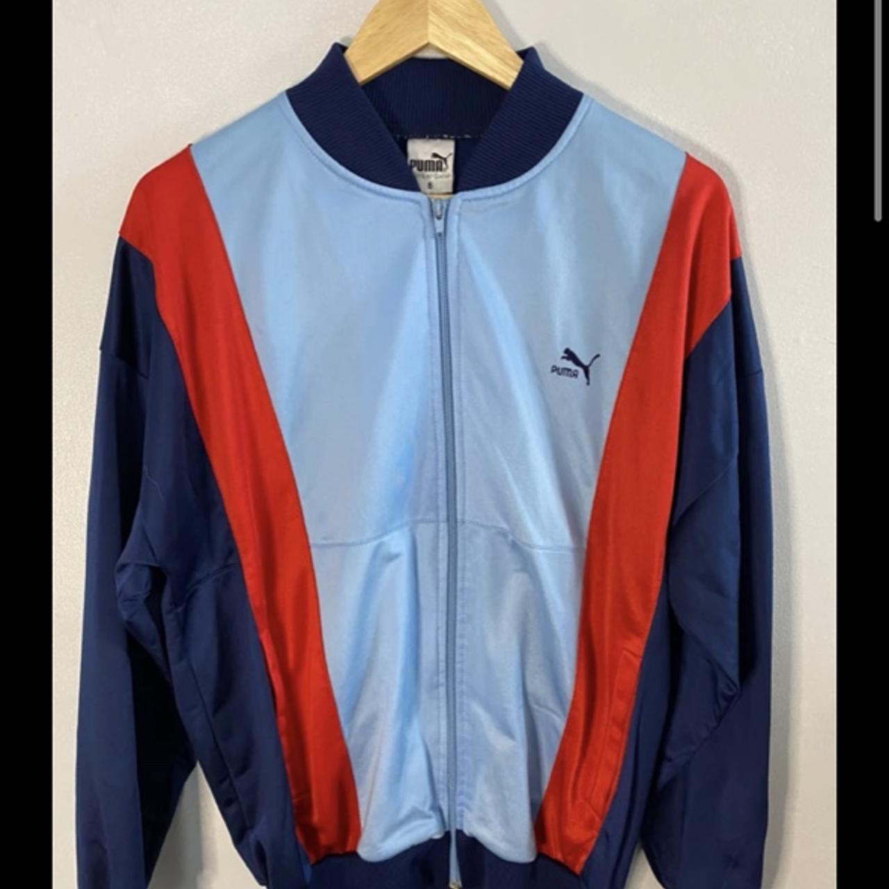 This puma track jacket is a perfect casual jacket to... - Depop