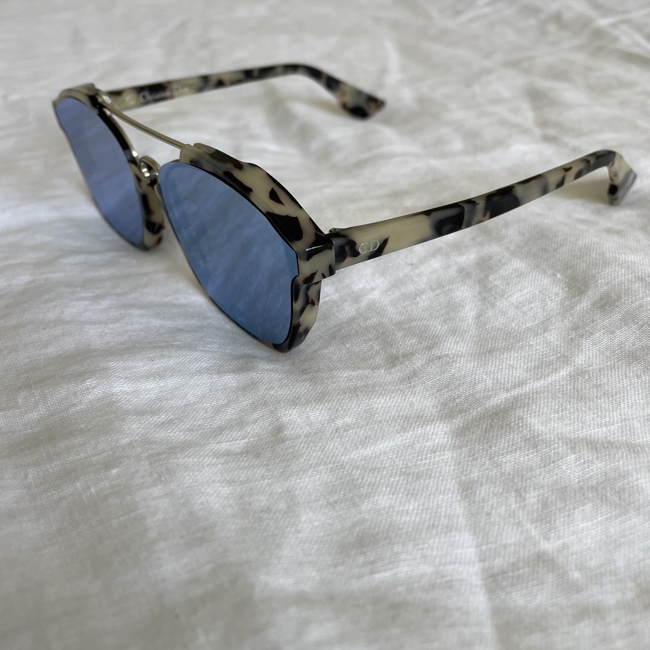 christian dior sunglasses blue