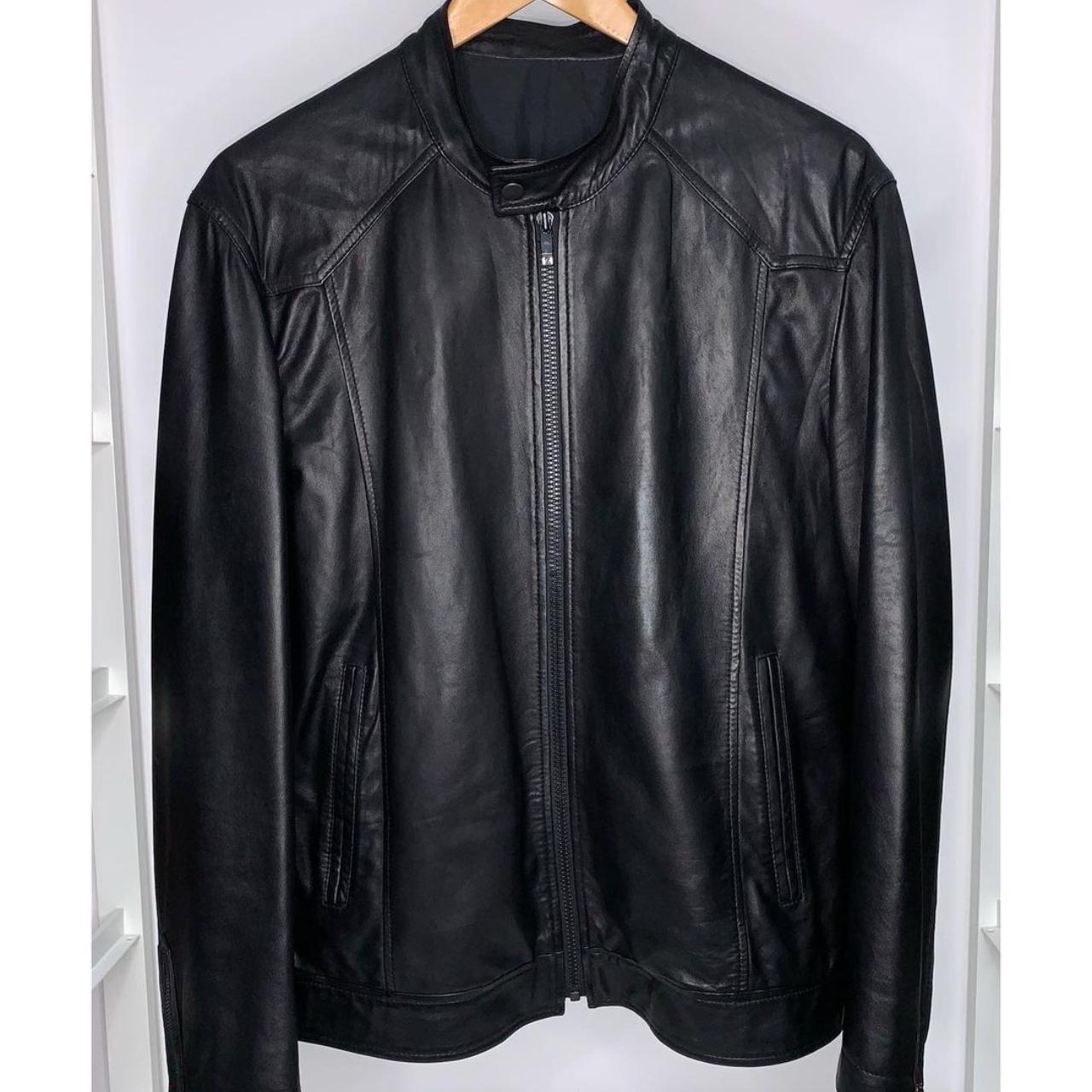 LEATHER JACKET WINTER JACKET CUSTOMIZE ANY... Depop