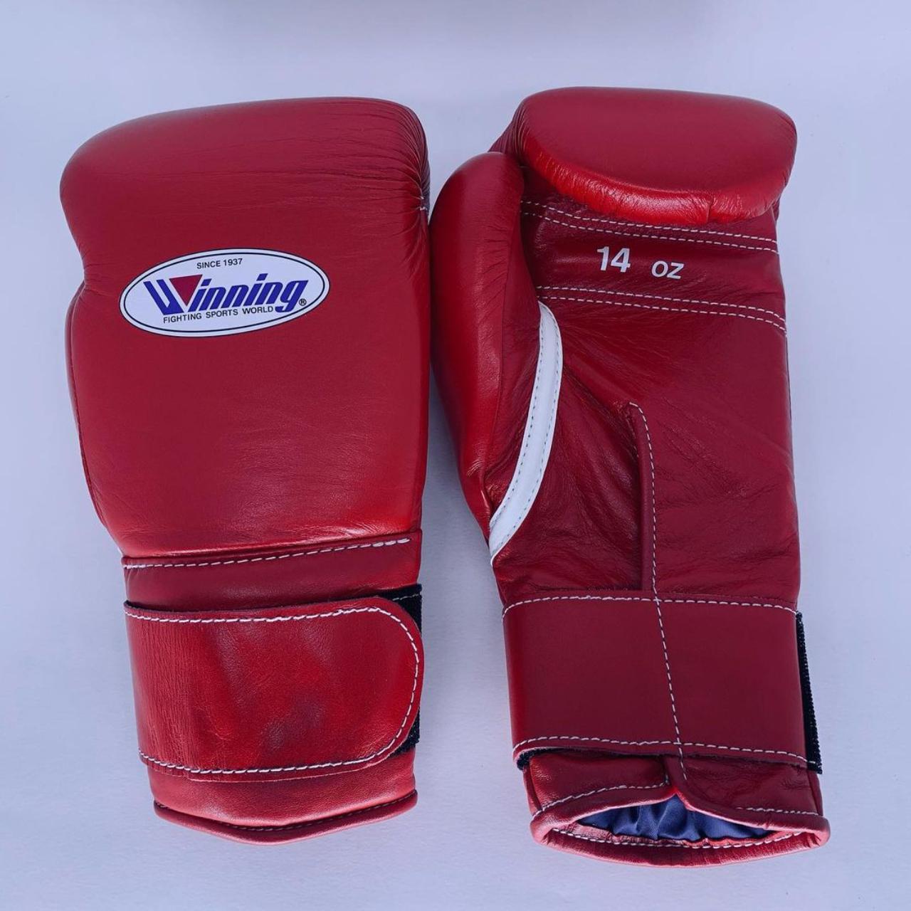 Velcro Strap Boxing Gloves Madeup Top Grain Cowhide... Depop