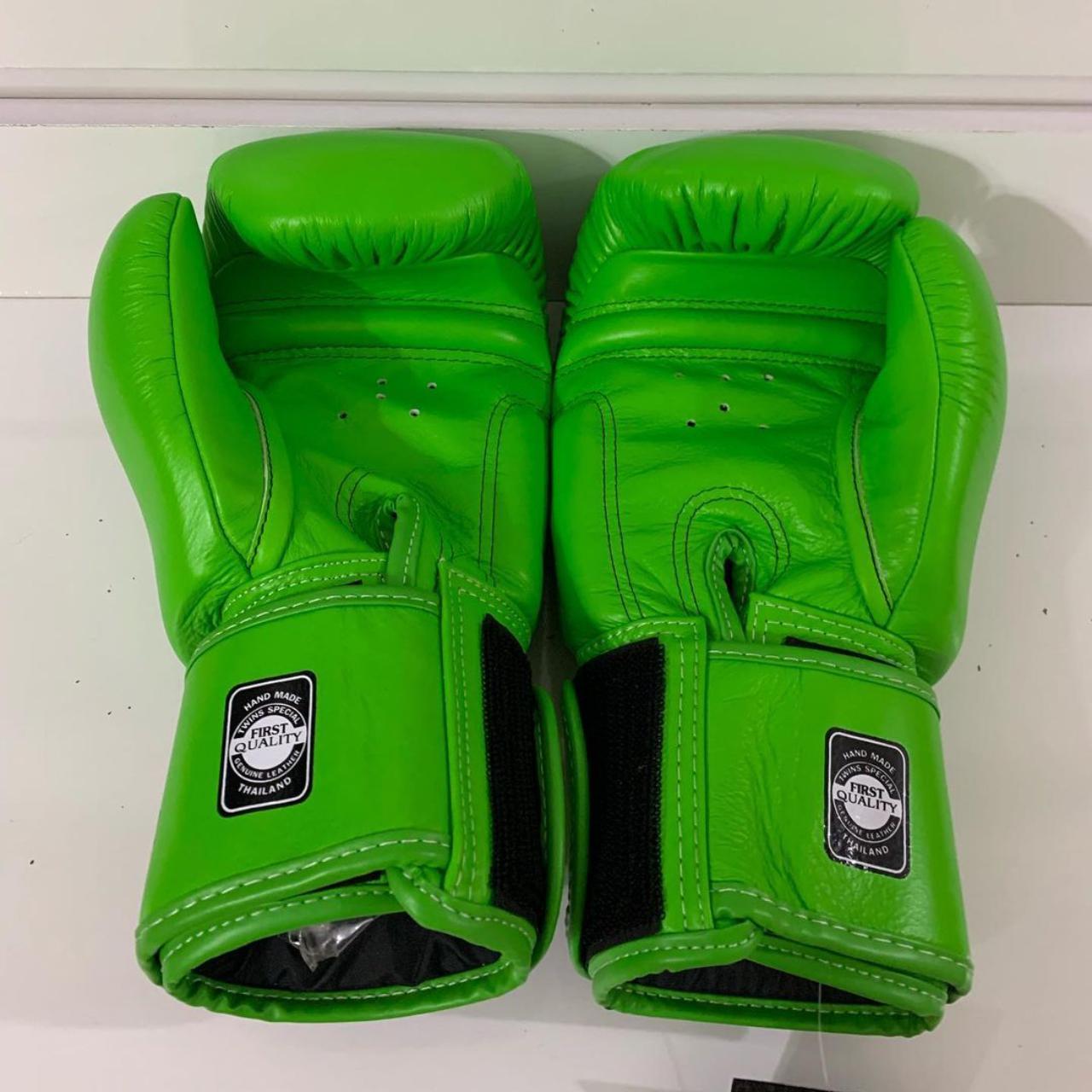 Velcro Strap Boxing Gloves (Twins) Madeup Top Grain... Depop