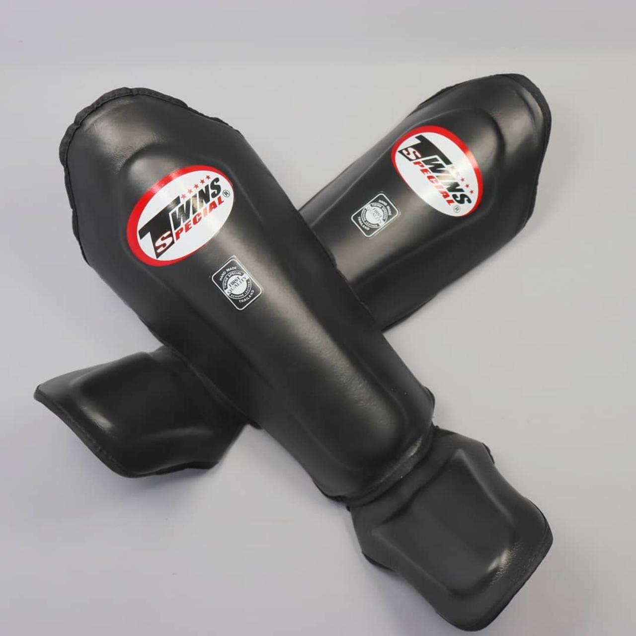 Velcro Strap Shin Guard Madeup Top Grain Cowhide... Depop