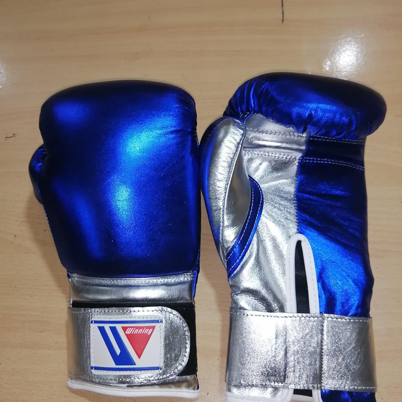 Velcro Strap Boxing Gloves (Winning) Madeup Top... Depop