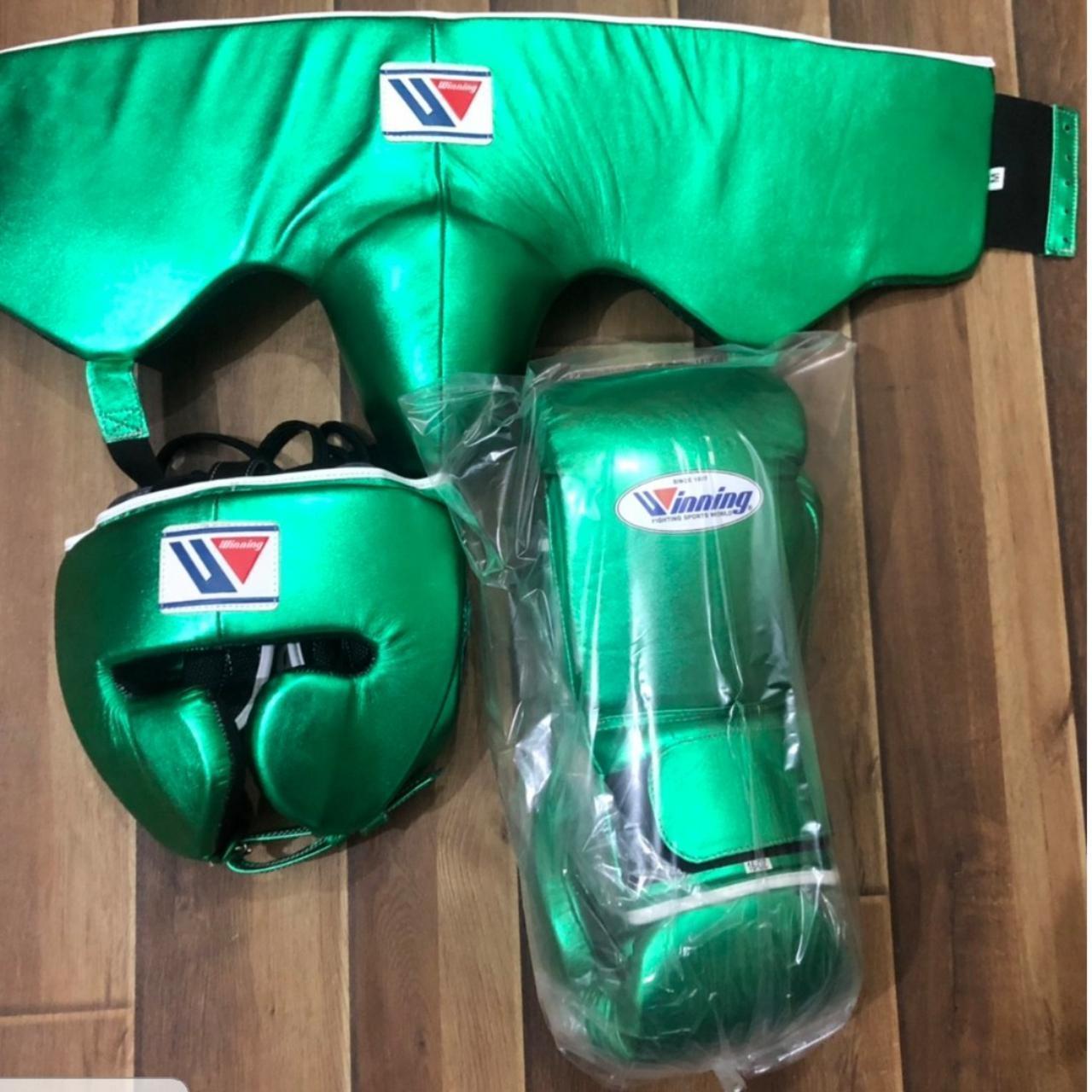 Velcro Strap Boxing Gloves Laceup Groin Guard &... Depop