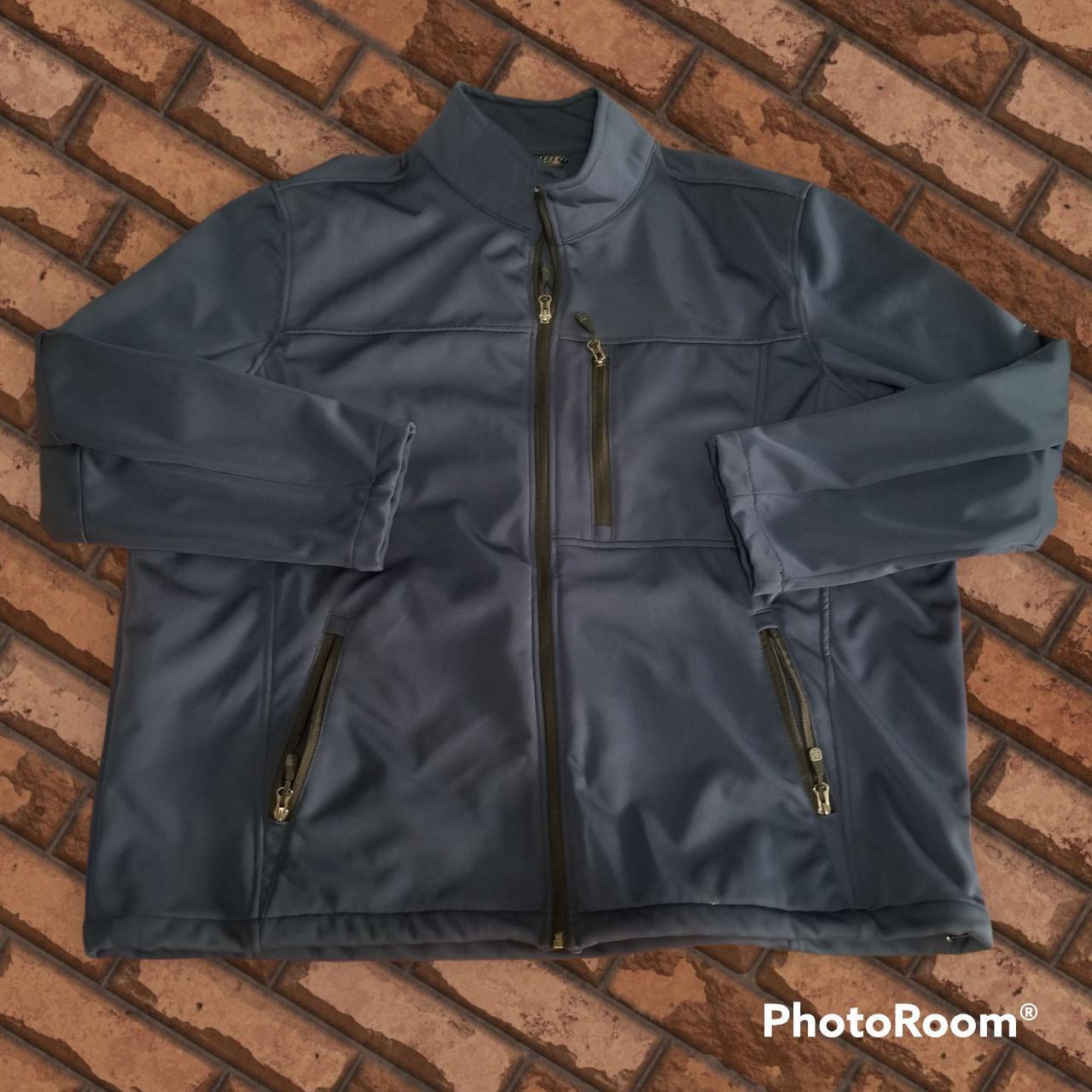 swiss tech jacket blue