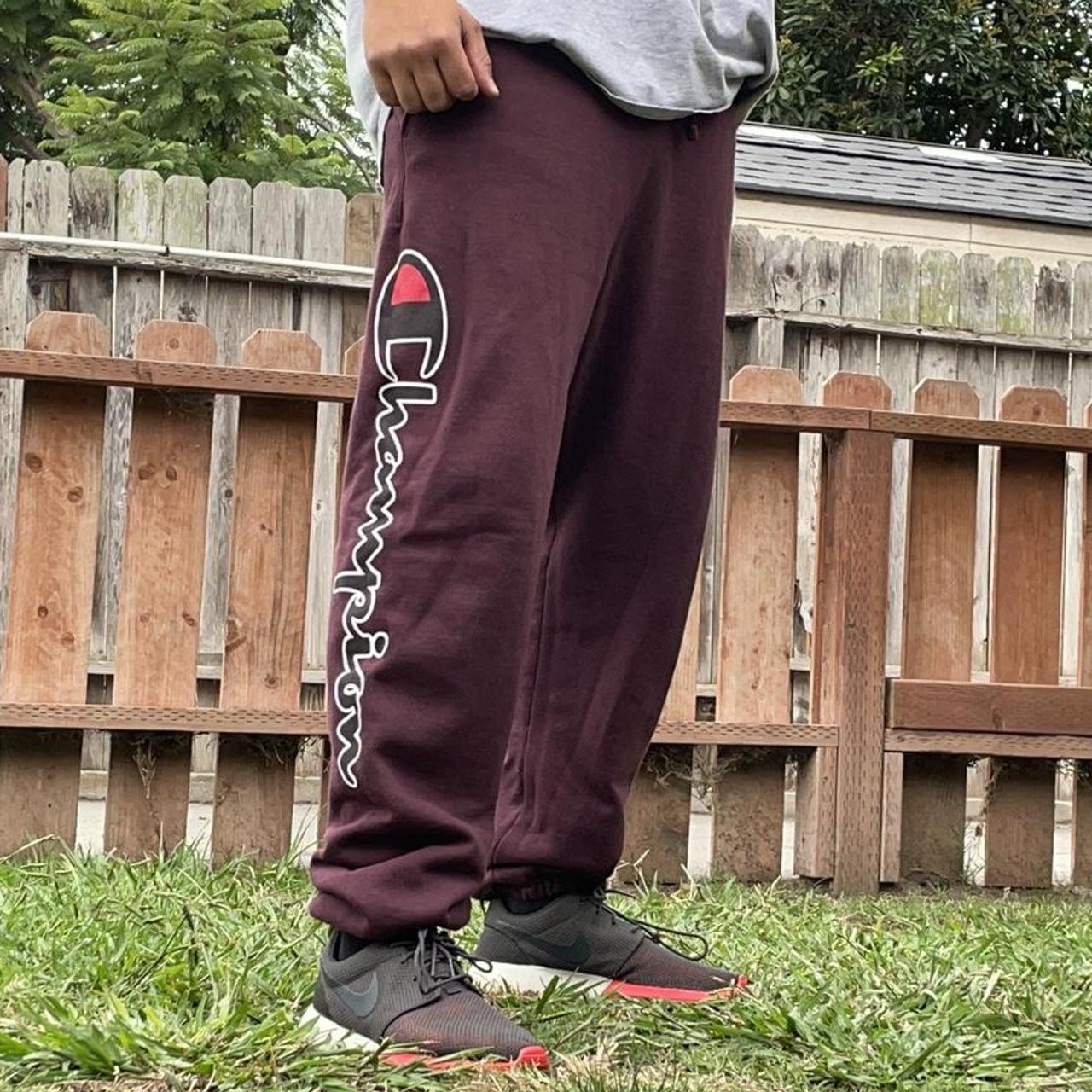 champion sweatpants medium