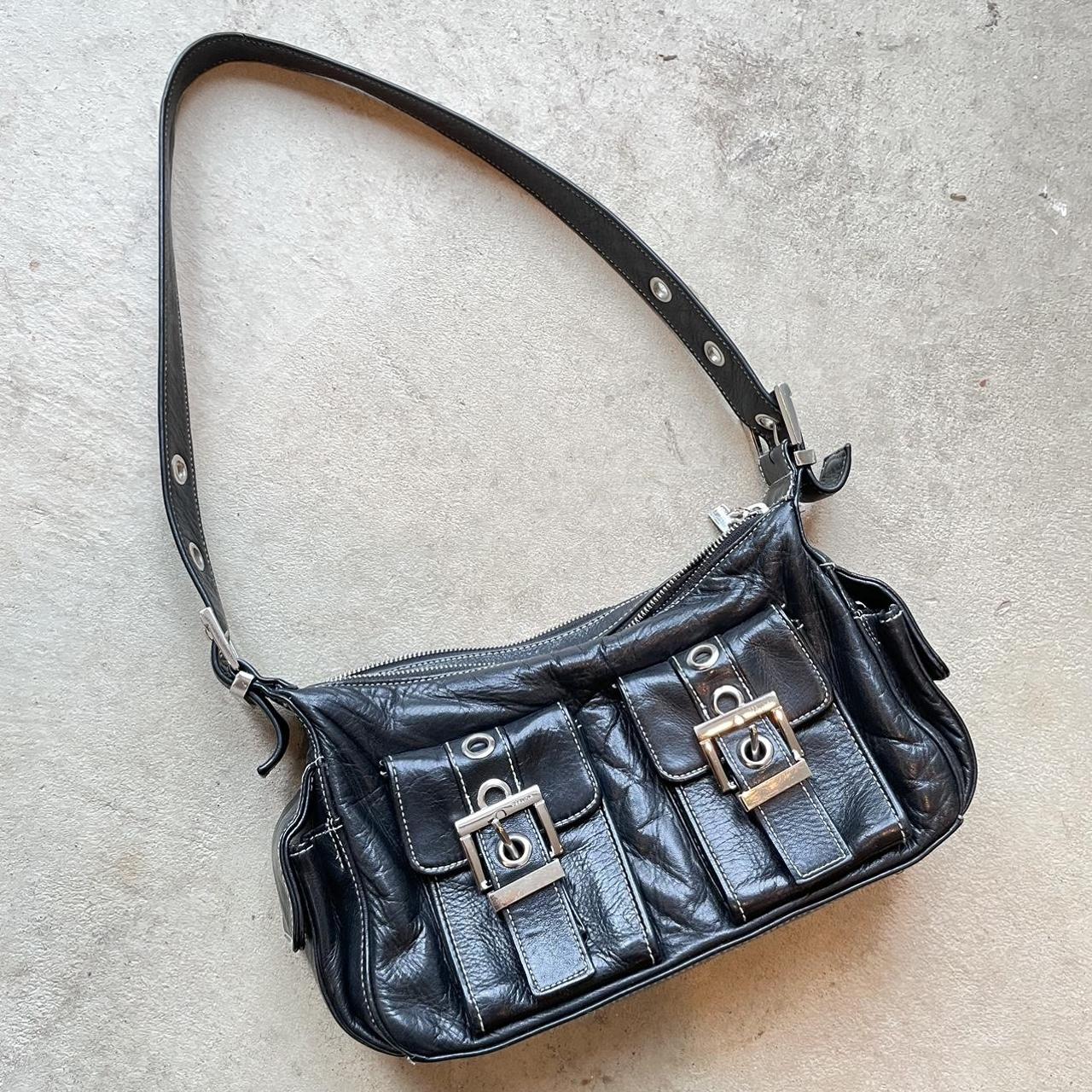 Perlina Black Shoulder Bag •In great condition... Depop
