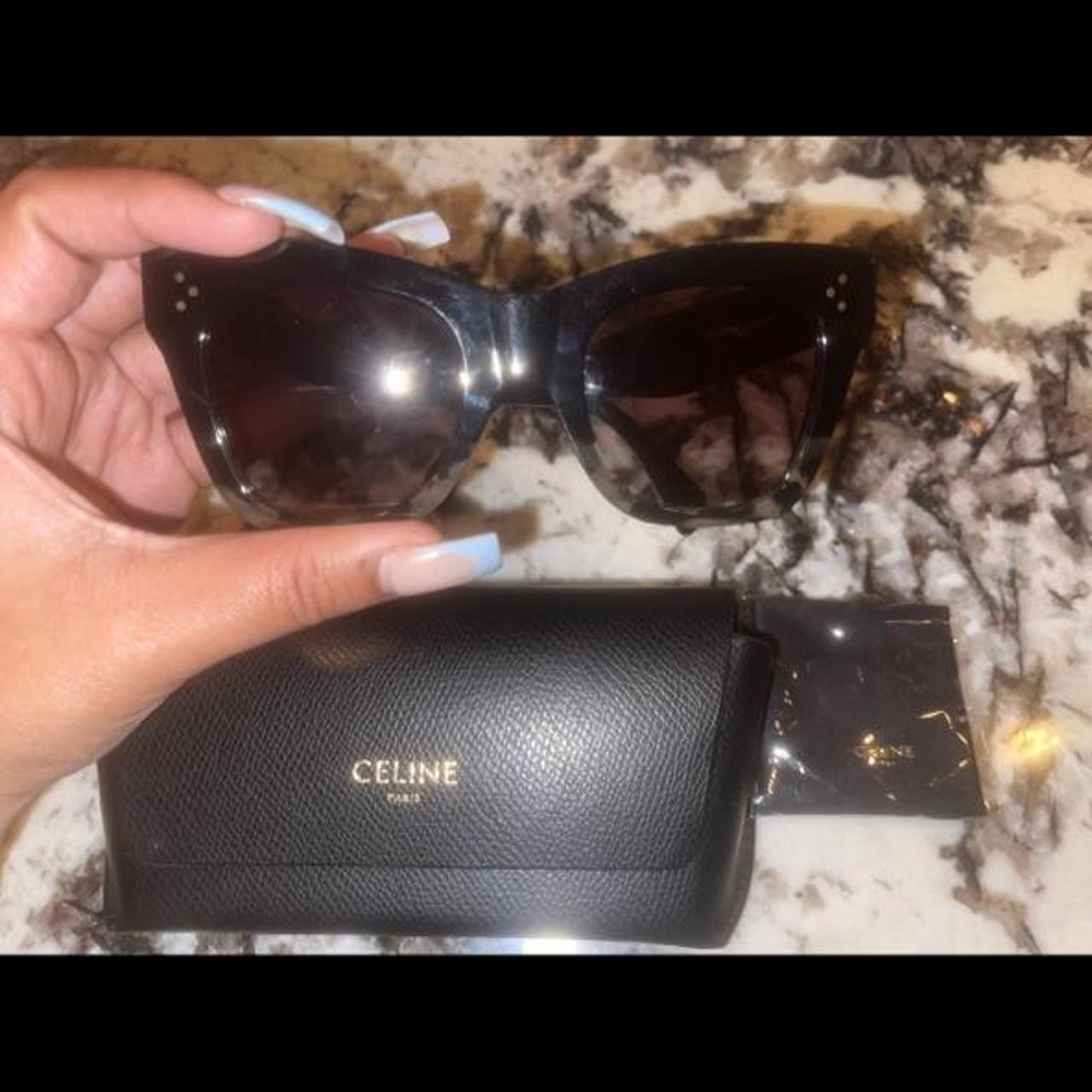 Celine catherine outlet sunglasses black