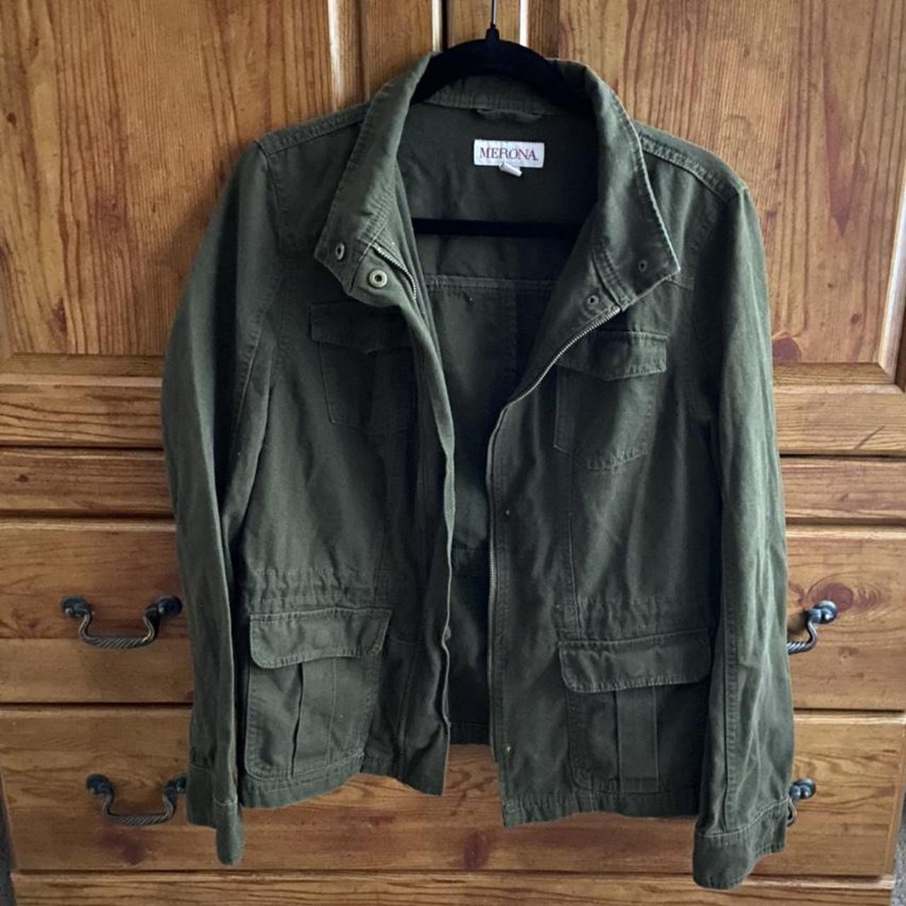 merona green jacket